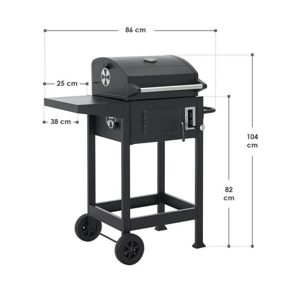 BBQ Holzkohlegrill Missouri mit Grillrost - Palo24