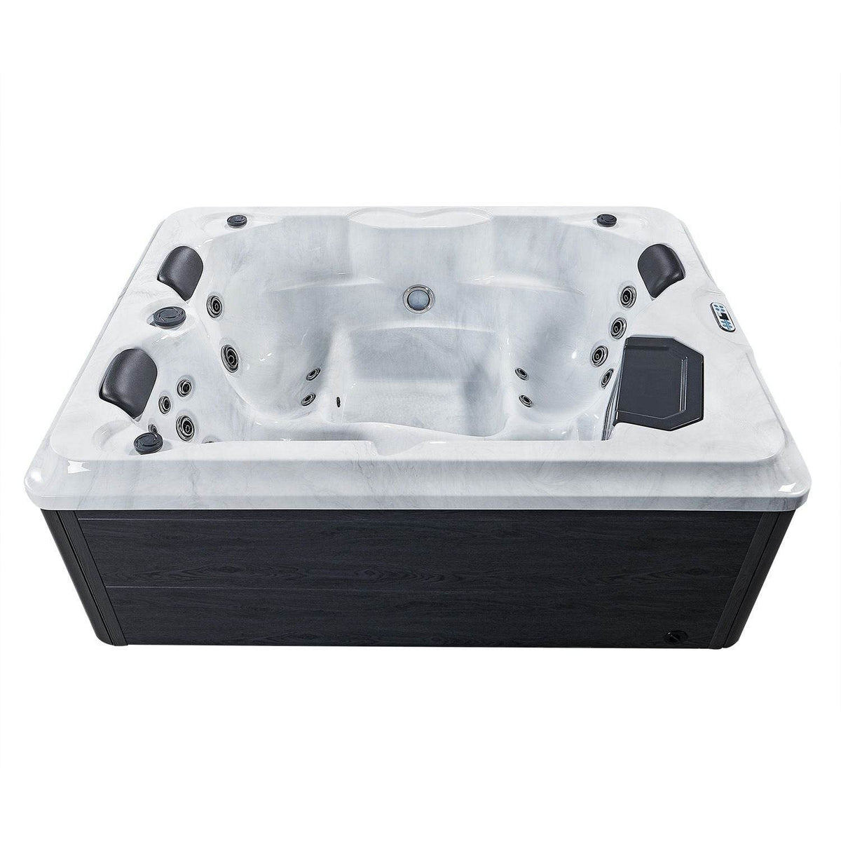 Outdoor Whirlpool Oasis mit LED Massagedüsen - Palo24