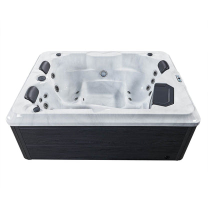 Outdoor Whirlpool Oasis mit LED Massagedüsen - Palo24