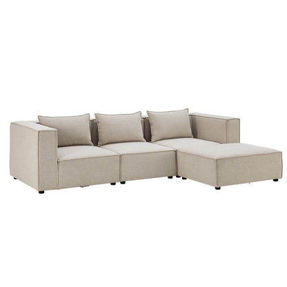 Modulares Sofa Domas L - 3 Sitzer Beige - Palo24