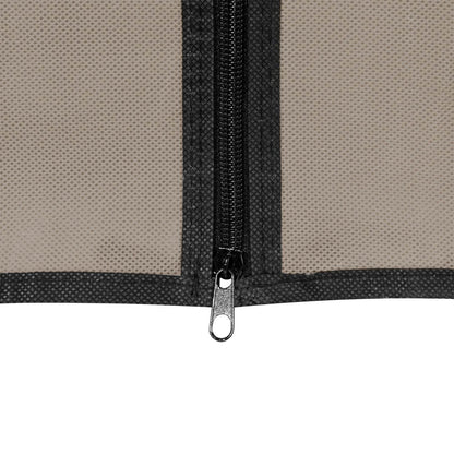 Schuhschrank M aus Stoff 9 Ebenen Hellbraun - Palo24