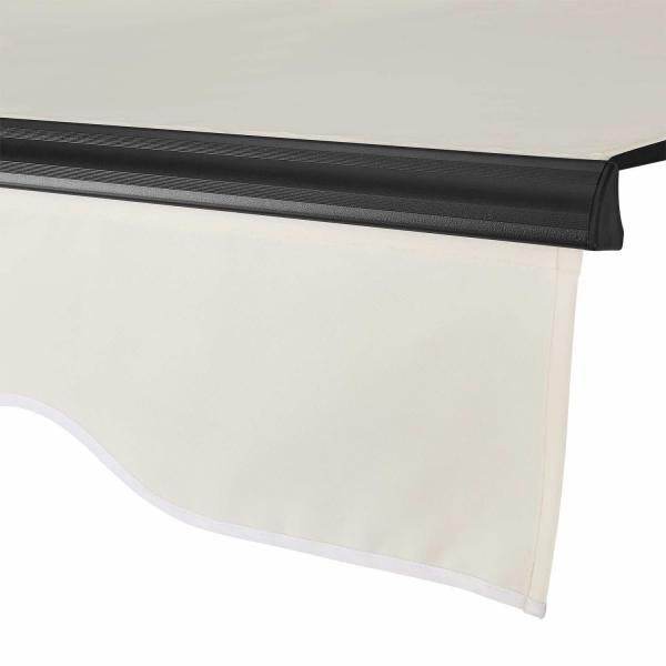 Gelenkarmmarkise 250 x 200 cm mit Kurbel Beige - Palo24