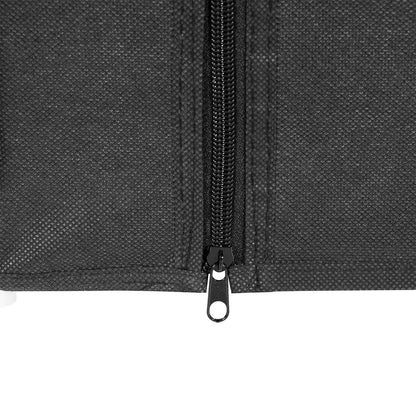 Schuhschrank M aus Stoff 9 Ebenen Schwarz - Palo24