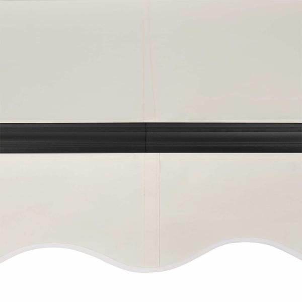 Gelenkarmmarkise 250 x 200 cm mit Kurbel Beige - Palo24