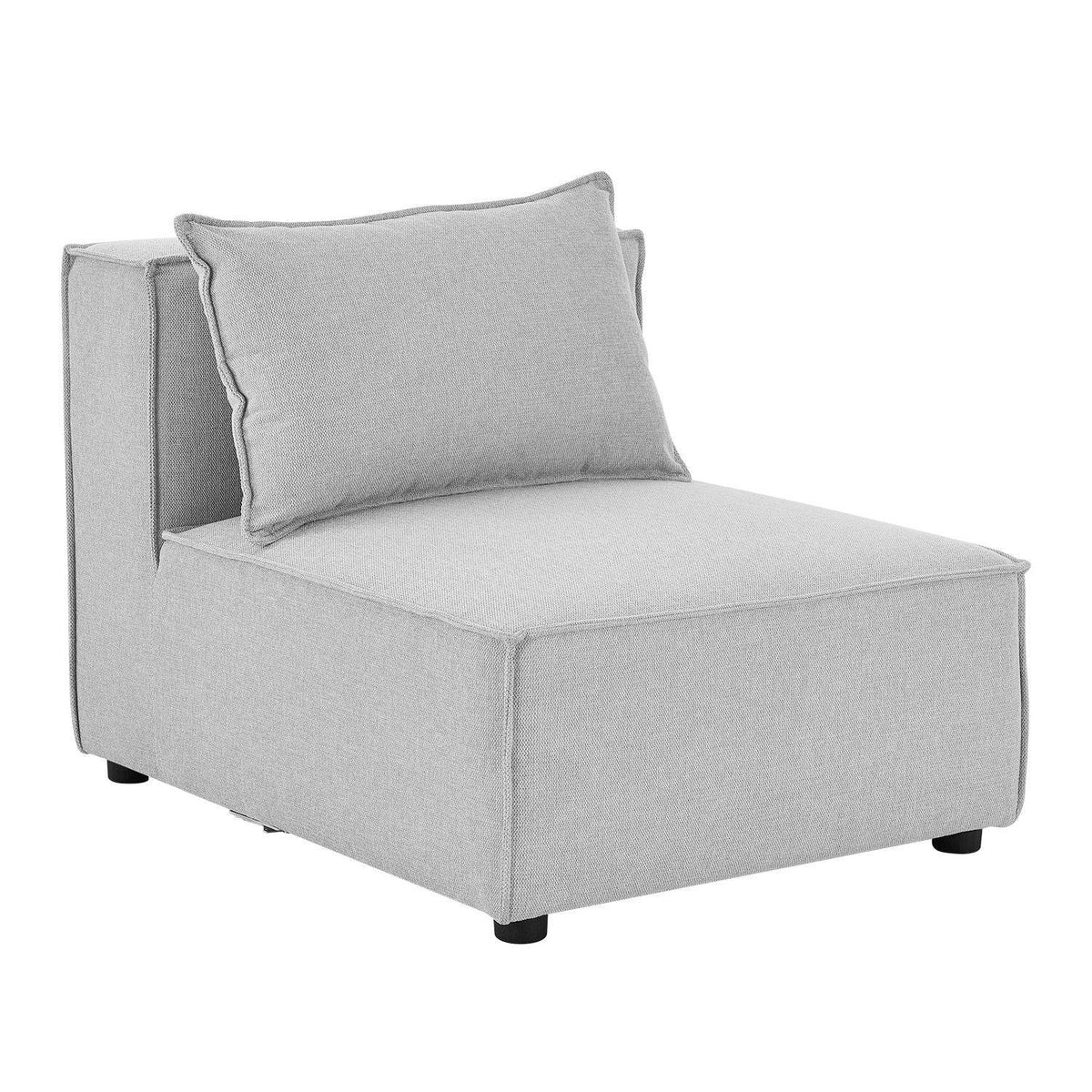Modulares Sofa Domas L - 3 Sitzer Hellgrau - Palo24