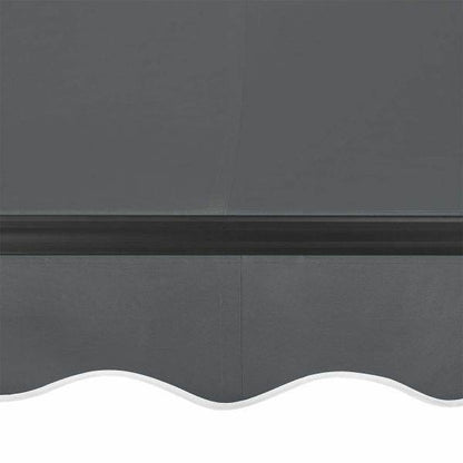 Gelenkarmmarkise 250 x 200 cm mit Kurbel Grau - Palo24