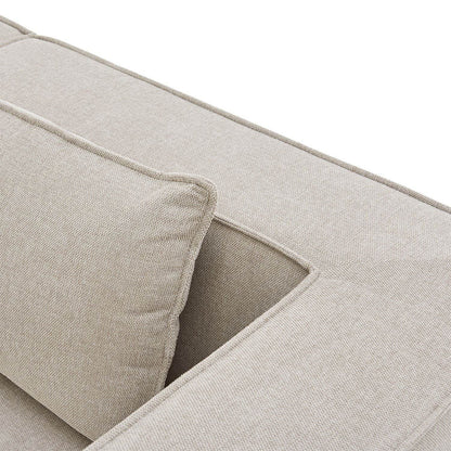Modulares Sofa Domas L - 3 Sitzer Beige - Palo24