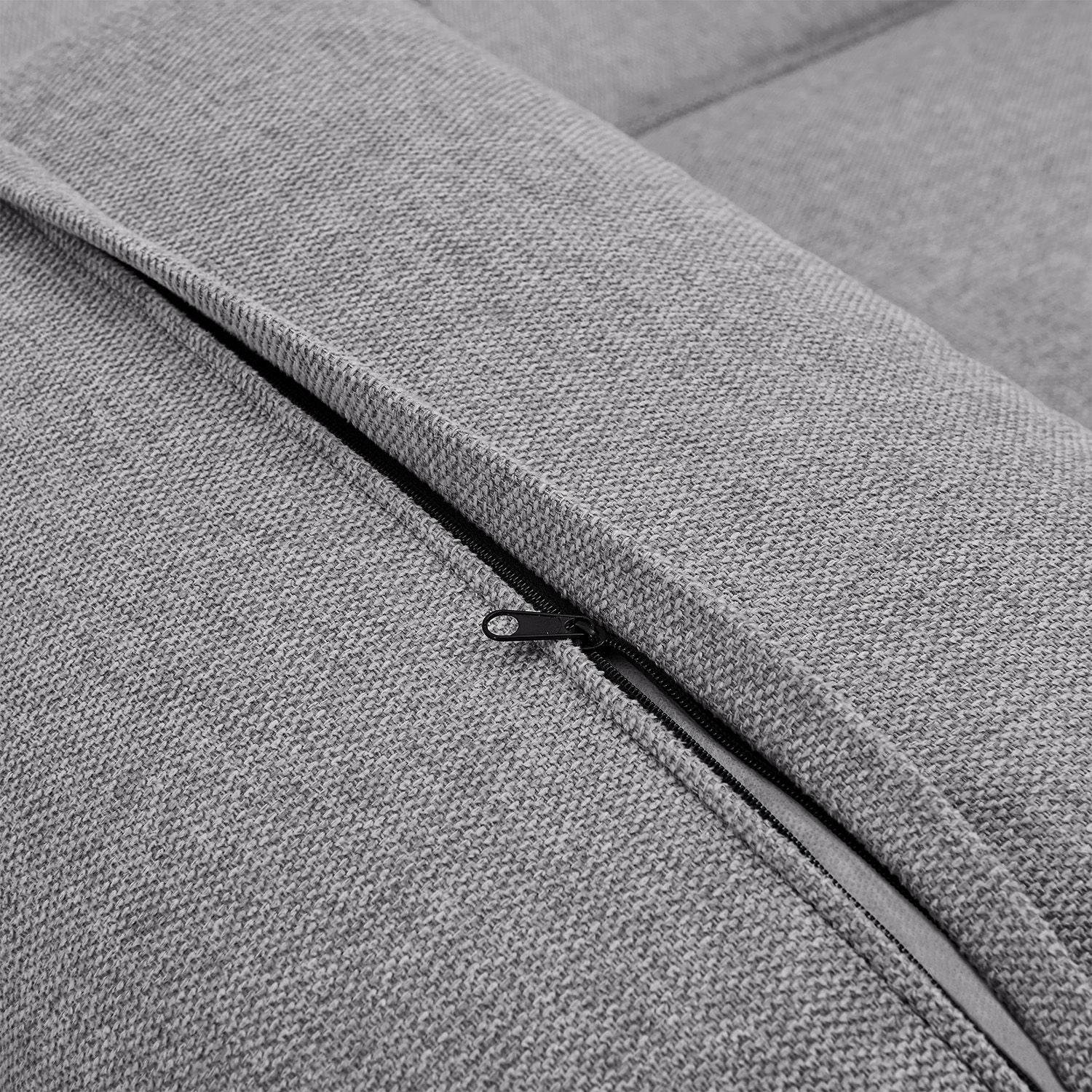 Modulares Sofa Domas XXL - Wohnlandschaft Dunkelgrau - Palo24