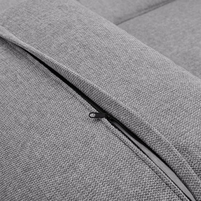 Modulares Sofa Domas XXL - Wohnlandschaft Dunkelgrau - Palo24