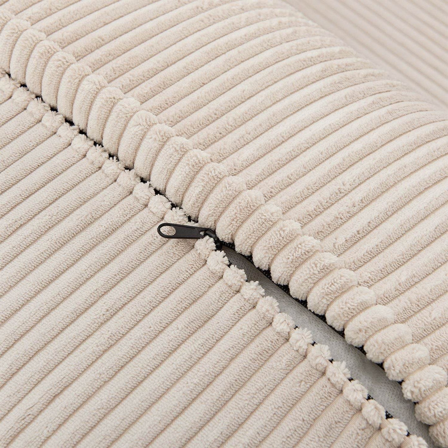 Modulares Sofa Domas L - 3 Sitzer Cord Beige - Palo24