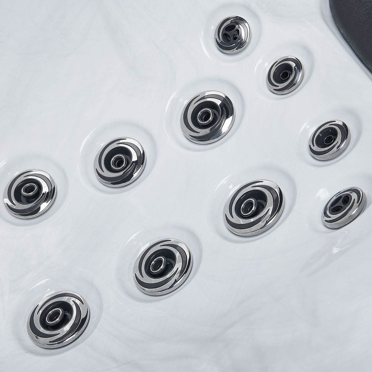 Outdoor Whirlpool Oasis mit LED Massagedüsen - Palo24