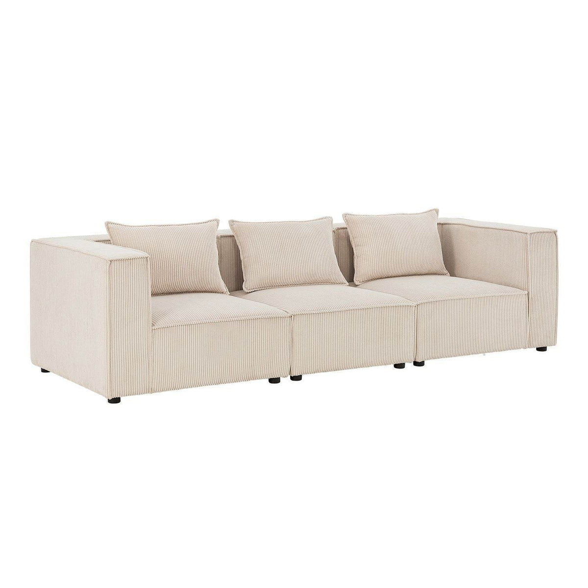Modulares Sofa Domas M - 3 Sitzer Beige - Palo24