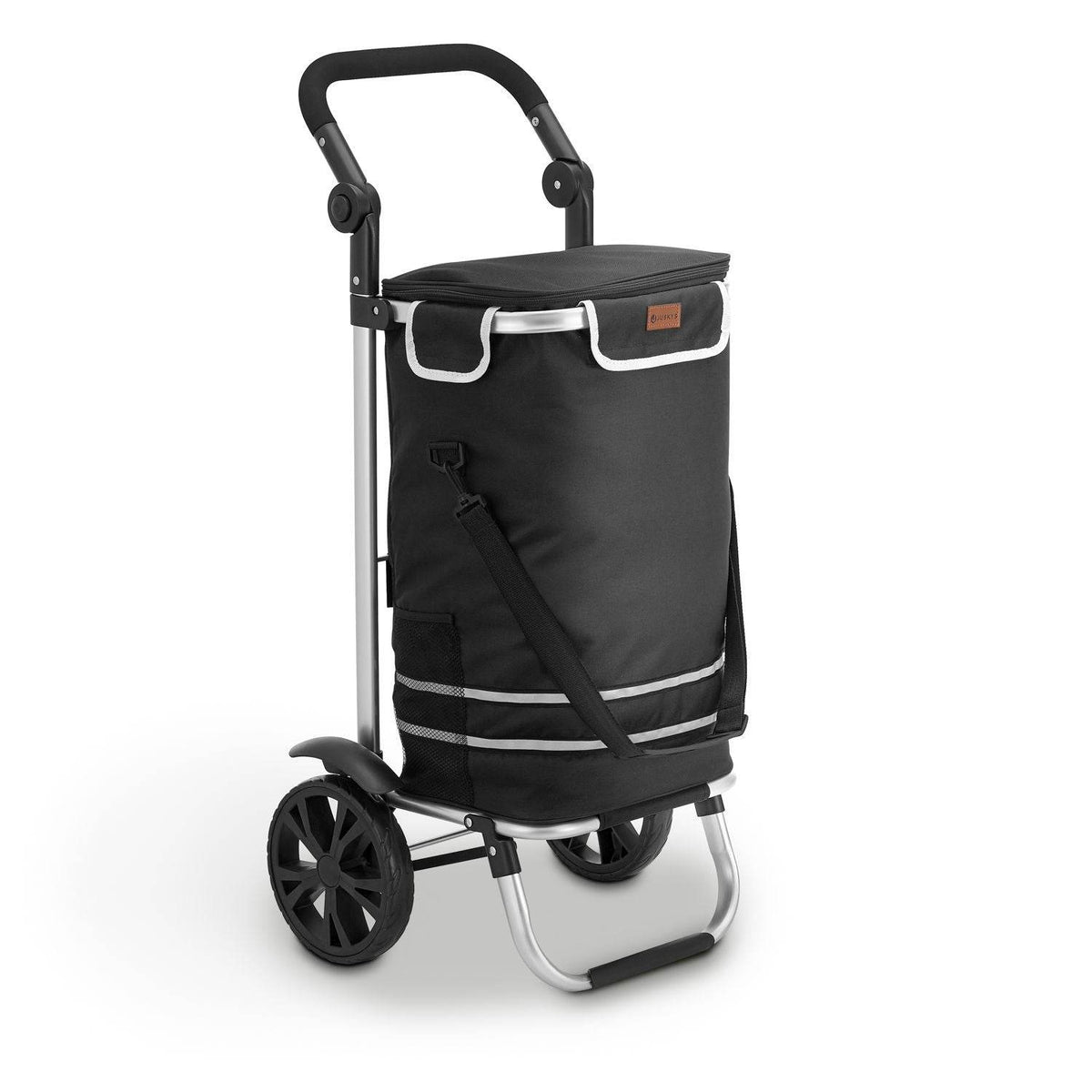 3in1 Einkaufstrolley 56 L Kapazität - Schwarz - Palo24
