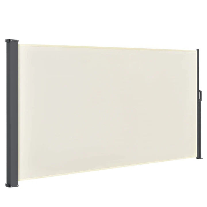 Auvent latéral Dubai 300 x 160 cm auvent beige en polyester avec revêtement PU