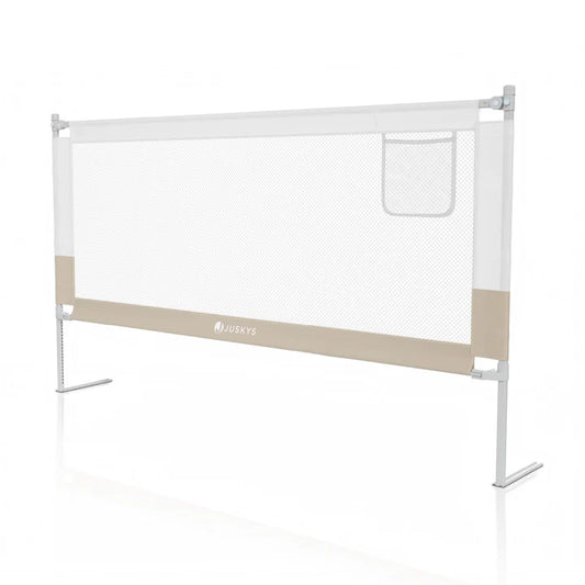 Baby Bettgitter Jaron Rausfallschutz 180 cm Beige