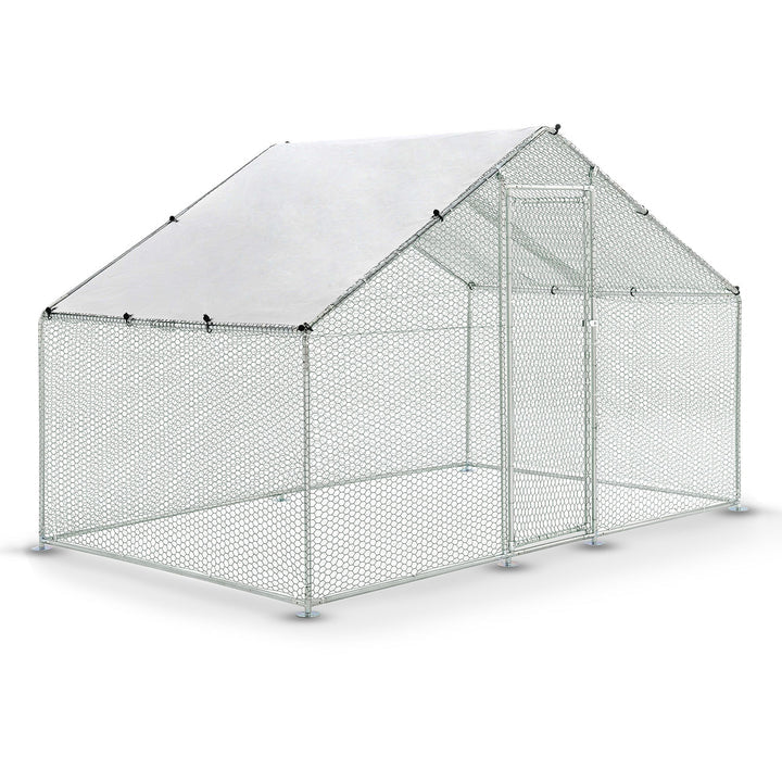 Enclos libre parcours HLS25T 3x2x2 m pour poules