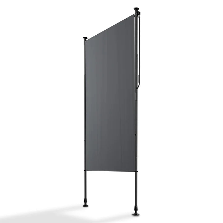 Senkrechtmarkise Barbados 120x310 cm Grau - Palo24