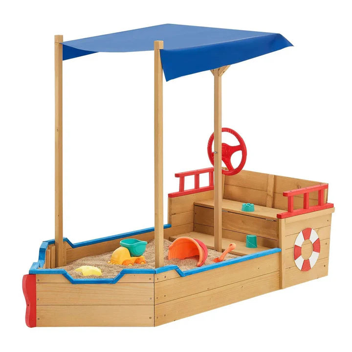 Bac à sable Käpt'n Pit en bois
