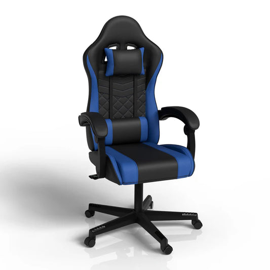 Bürostuhl Gamingstuhl HyperSeat schwarz/blau