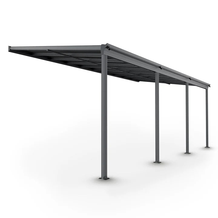 Toit de terrasse Borneo 6x3 m gris