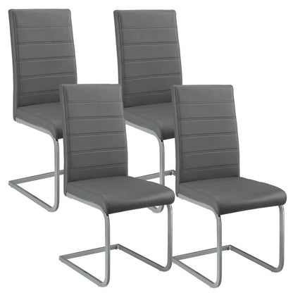 Freischwinger Esszimmerstühle Vegas 4er Set