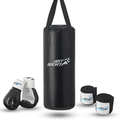 Set de sacs de boxe 10 kg pour enfants avec gants de boxe