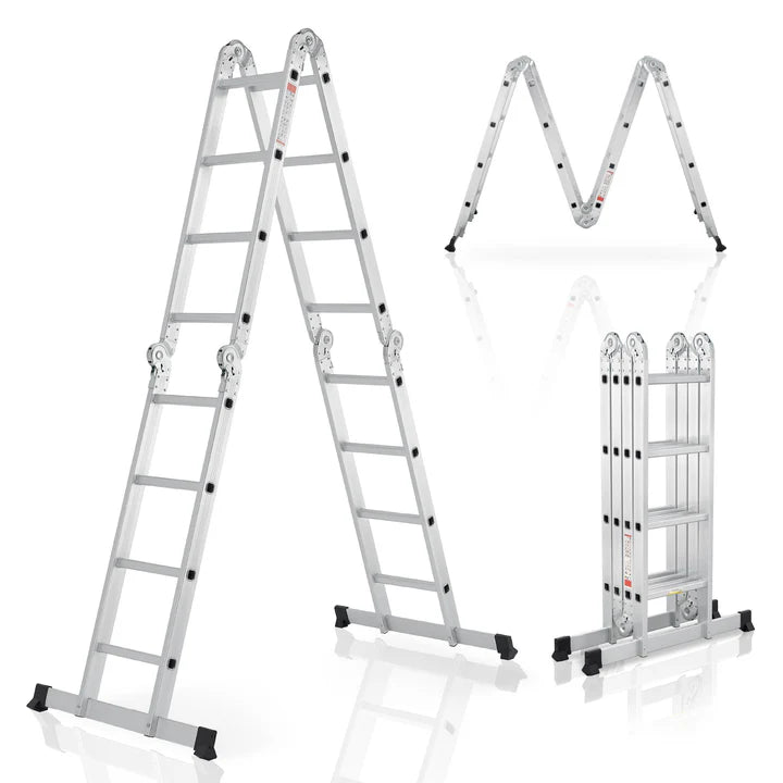 Scala multifunzionale in alluminio 4,7m