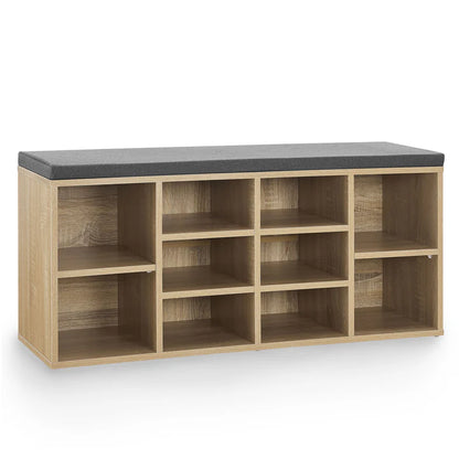 scarpiera 104x30x48 cm effetto legno
