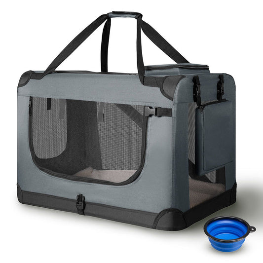 trasportino pieghevole per cani Lassie S (grigio scuro)
