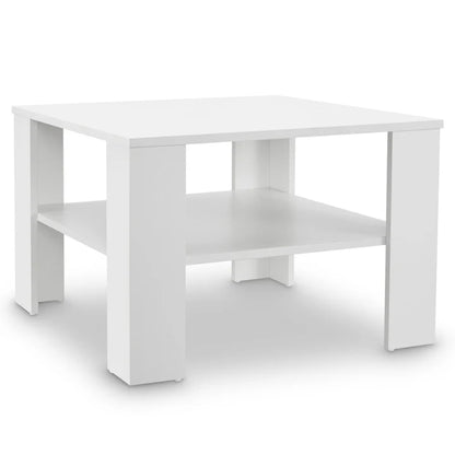 Couchtisch Beistelltisch  in Weiss 60x60 cm