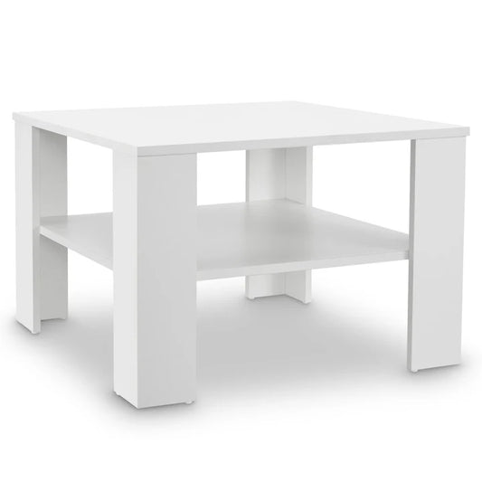 Couchtisch Beistelltisch  in Weiss 60x60 cm