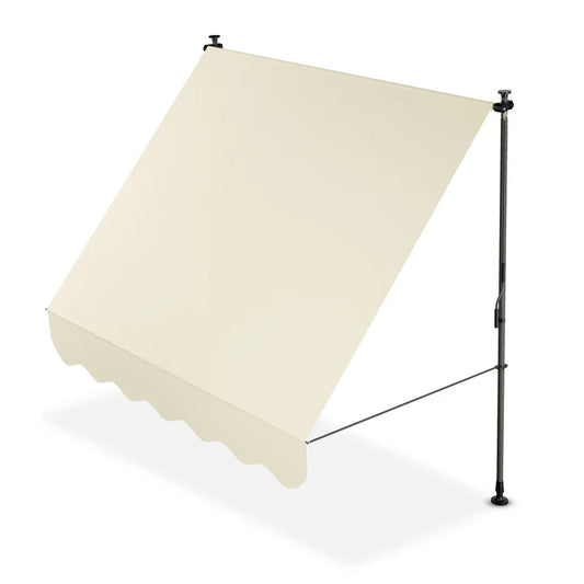 Klemmmarkise Kapstadt 200x120 cm Beige - Palo24