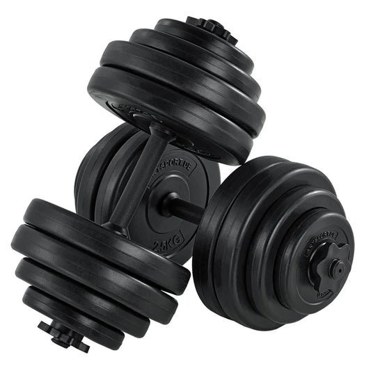 2er Hantelset 30kg 16 Gewichtsscheiben