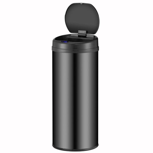 Automatischer Mülleimer mit Sensor - 50L Schwarz - Palo24