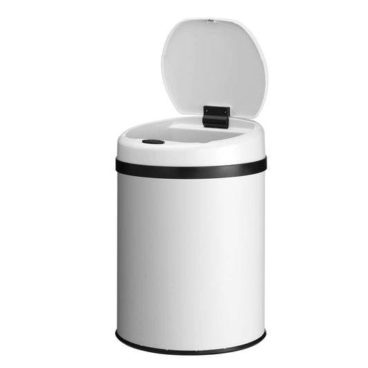 Automatischer Mülleimer mit Sensor - 30L Weiss - Palo24