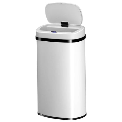 Automatischer Mülleimer mit Sensor - 60L Weiss - Palo24