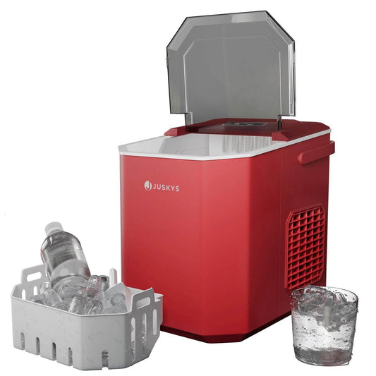 Eiswürfelmaschine IceOracle in Rot - Palo24