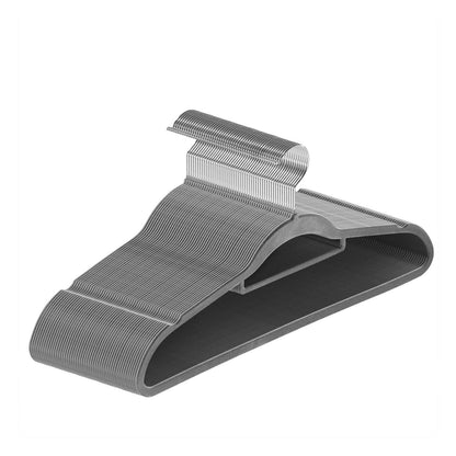 Kleiderbügel Samt 50er Set Grau - Palo24