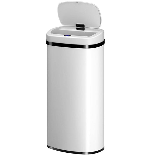 Automatischer Mülleimer mit Sensor - 70L Weiss - Palo24