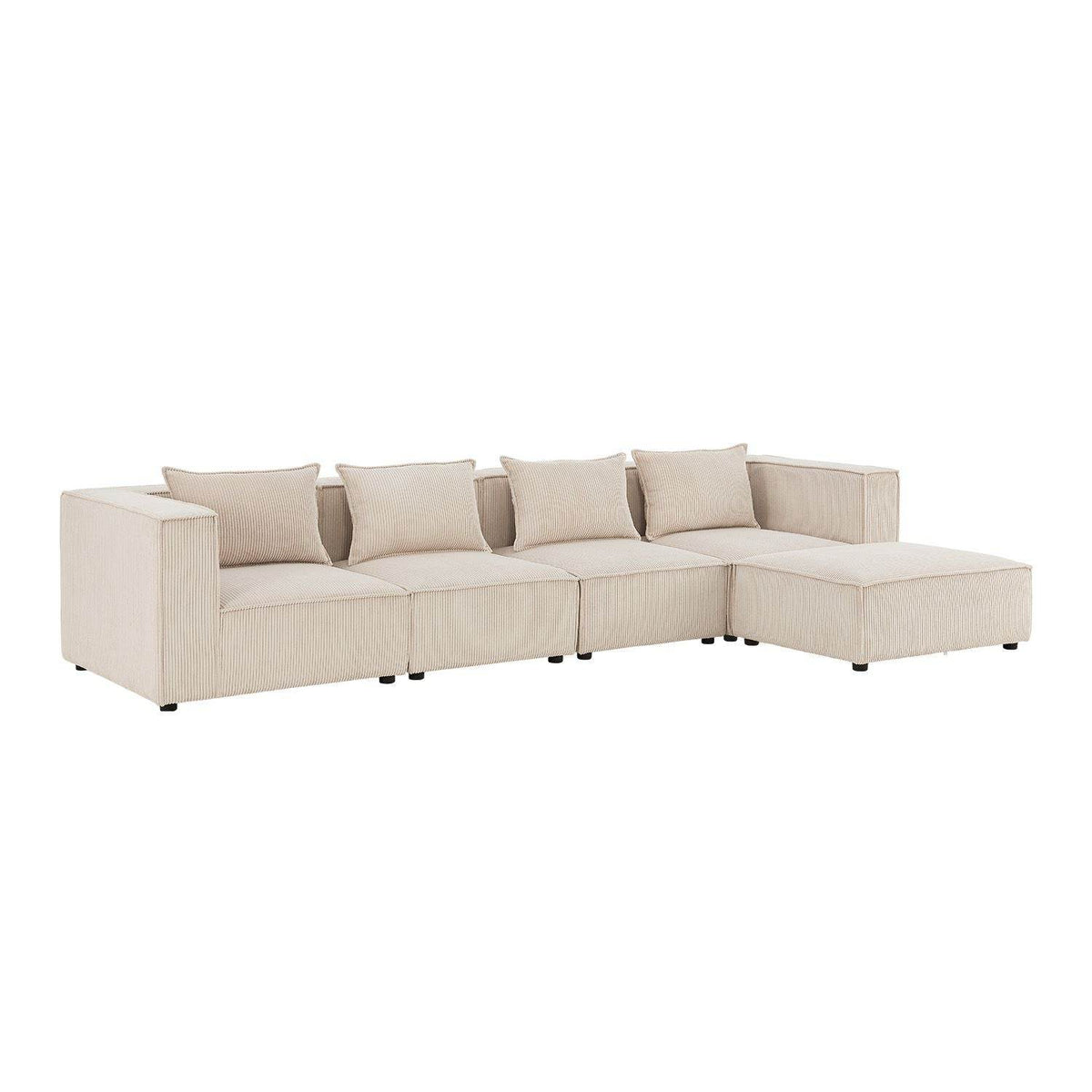 Modulares Sofa Domas XL - 4 Sitzer Beige - Palo24
