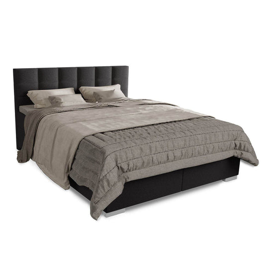 Boxspringbett Seattle 180x200 cm - Schwarz - Palo24