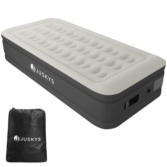 Luftbett Sapri M mit integrierter Pumpe - Grau/Anthrazit - Palo24