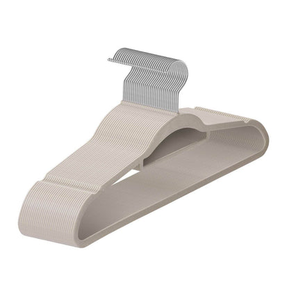 Kleiderbügel Samt 30er Set Khaki - Palo24