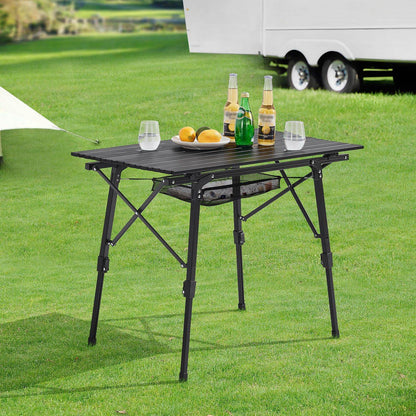 Campingtisch Picco faltbar - Schwarz - Palo24