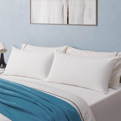 2er Set Kopfkissen 40 x 80 cm mit Memory Foam - Palo24