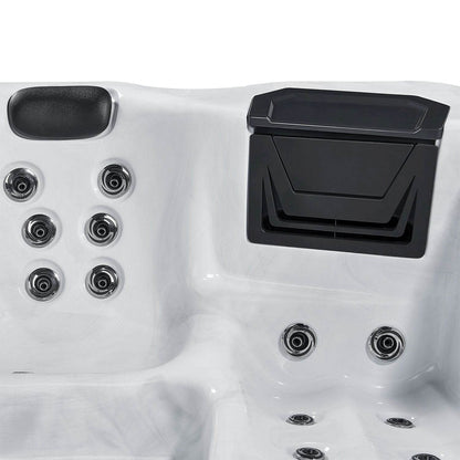 Outdoor Whirlpool Oasis mit LED Massagedüsen - Palo24