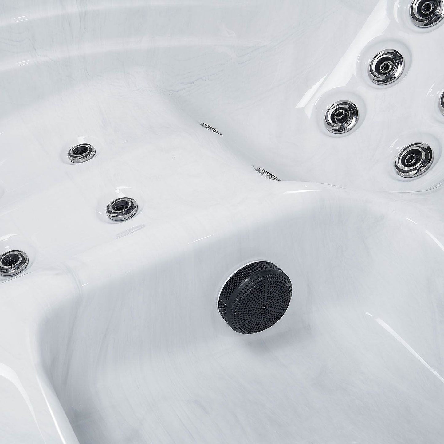 Outdoor Whirlpool Oasis mit LED Massagedüsen - Palo24