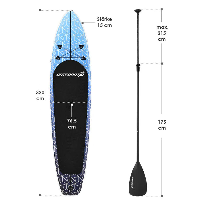 Stand Up Paddling Board Deep Ocean