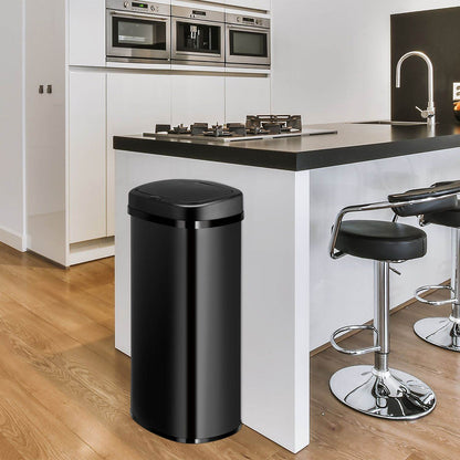 Automatischer Mülleimer mit Sensor - 70L Schwarz - Palo24