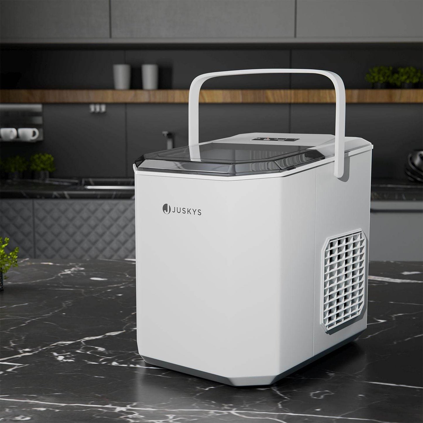 Eiswürfelmaschine IceOracle in Weiss - Palo24